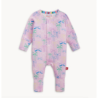 Magnetic Me Take A Bow Modal Convertible Coverall-Infants-Simply Blessed Children's Boutique
