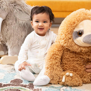 Magnetic Me White Serene Safari Modal Magnetic Footie-Infants-Simply Blessed Children's Boutique