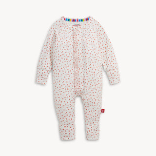 Magnetic Me Apple Blossom Modal Ruffle Convertible Coverall-Infants-Simply Blessed Children's Boutique