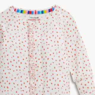 Magnetic Me Apple Blossom Modal Ruffle Convertible Coverall-Infants-Simply Blessed Children's Boutique