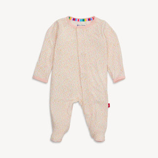 Bedford Floral Magnetic Footie – Soft Modal Baby Sleeper