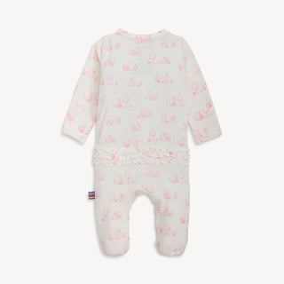 Magnetic Me Sweeter Than Hunny Modal Ruffled Footie