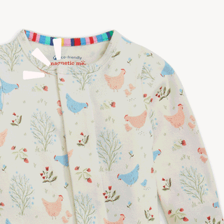 Magnetic Me Chicken Tender Organic Cotton Footie Sleeper
