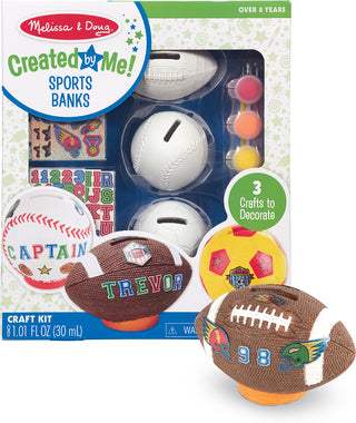 Created by Me! Sports Bank Kids Craft Kit