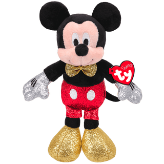 Mickey Mouse Red Sparkle Plush - TY