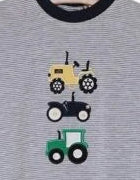 Millie Jay Baby Boys Navy Long Sleeve Tractor Trio Romper-Infants-Simply Blessed Children's Boutique