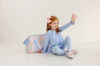 Mitzy Sue Slacks - Beale Street Blue by The Beaufort Bonnet Company-Girls Leggings/Bottoms-Simply Blessed Children's Boutique