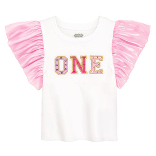Mud Pie Bejeweled Birthday Tees-Girls Short Sleeve Shirts-Simply Blessed Children's Boutique