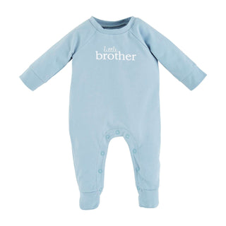 Mud Pie Blue Little Brother Sleeper-Infants-Simply Blessed Children's Boutique