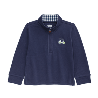 Mud Pie Boys' Golf Quarter Zip Sweatshirt-Boys Sweatshirt/Pullover-Simply Blessed Children's Boutique