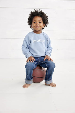 Mud Pie Brother Sweatshirt-Boys Sweatshirt/Pullover-Simply Blessed Children's Boutique