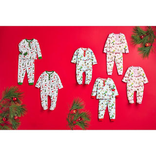 Mud Pie Christmas Gnome Sleeper-Infants-Simply Blessed Children's Boutique