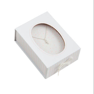 Mud Pie Dainty Cross Necklace – Elegant Gold or Silver Keepsake-Girls Necklace-Simply Blessed Children's Boutique