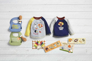Mud Pie Game Day Boy Thanksgiving Tee-Misc.-Simply Blessed Children's Boutique