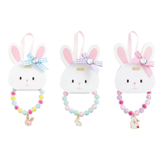 Mud Pie Girls’ Bunny Charm Bracelet & Ring Set – Easter Basket Stuffer-Girls Bracelet-Simply Blessed Children's Boutique