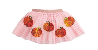 Mud Pie Girls Pumpkin Tutus – Gingham or Pumpkin Print-Misc.-Simply Blessed Children's Boutique