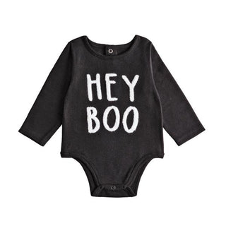 Mud Pie Baby Hey Boo Halloween Crawler - Simply Blessed Children's Boutique