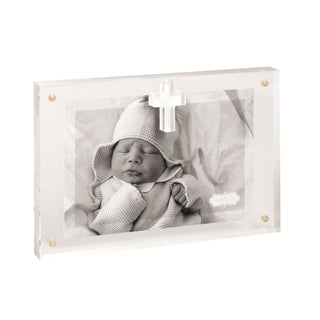 Mud Pie Layered Cross Picture Frames-Home/GIft-Simply Blessed Children's Boutique