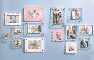 Mud Pie Layered Cross Picture Frames-Home/GIft-Simply Blessed Children's Boutique