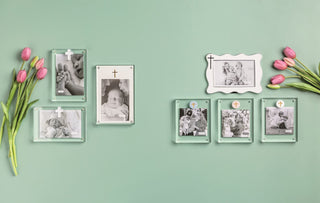 Mud Pie Layered Cross Picture Frames-Home/GIft-Simply Blessed Children's Boutique