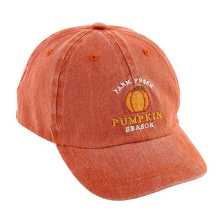 Mud Pie Pumpkin Farm Baseball Cap-Hats-Simply Blessed Children's Boutique