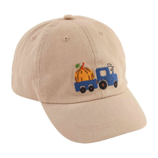 Mud Pie Pumpkin Farm Baseball Cap-Hats-Simply Blessed Children's Boutique