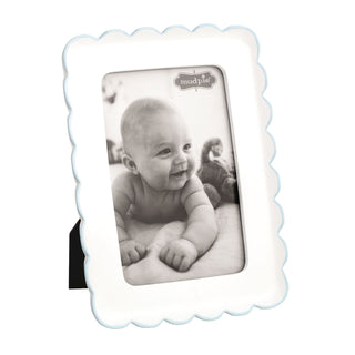 Mud Pie Resin Scallop Edge Picture Frames-Home/GIft-Simply Blessed Children's Boutique