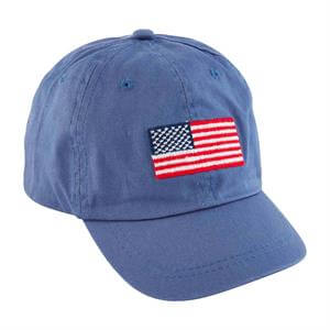 Mud Pie American Flag Embroidered Hat