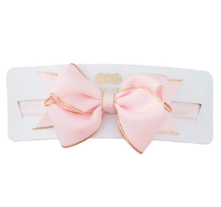 Mud Pie Baby Bow Headband - Pink, Red, White, Green, Hot Pink-Hair Accessories-Simply Blessed Children's Boutique