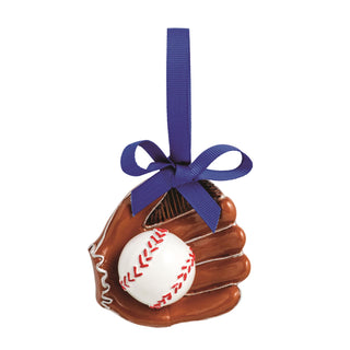 Mud Pie Hand-Painted Baseball Christmas Ornament-Christmas ornament-Simply Blessed Children's Boutique