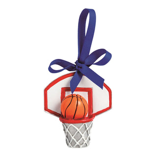 Mud Pie Hand-Painted Basketball Christmas Ornament-Christmas ornament-Simply Blessed Children's Boutique