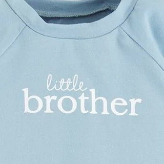 Mud Pie Blue Little Brother Sleeper-Infants-Simply Blessed Children's Boutique