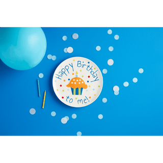 Happy Birthday Ceramic Singing Plate - Blue - Simply Blessed Children's Boutique