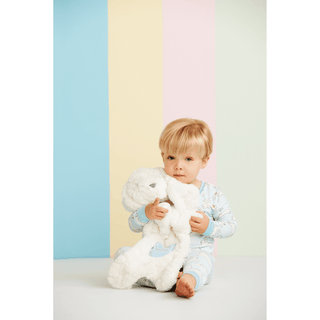 Blue Easter Bunny Cuddler-Toys-Simply Blessed Children's Boutique