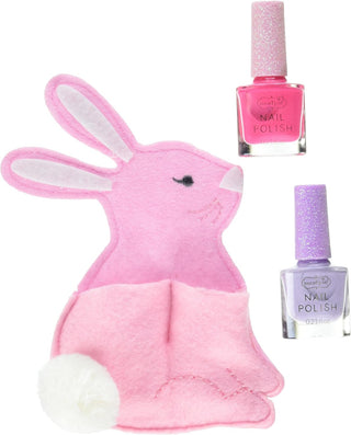 Mud Pie Pink Bunny Nail Polish Set-Toys-Simply Blessed Children's Boutique