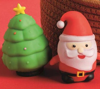 Mud Pie Christmas Squeeze Toys – Santa, Reindeer, or Christmas Tree-Toys-Simply Blessed Children's Boutique