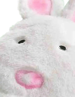 Mud Pie Faux Fur and Mink Baby Bunny Puppet Book-Toys-Simply Blessed Children's Boutique