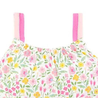 Mud Pie Floral Tiered Sundress-Girls Dresses-Simply Blessed Children's Boutique