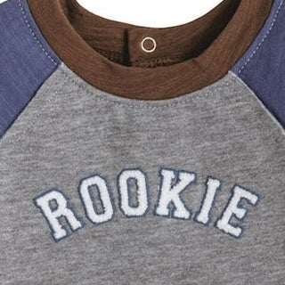 Mud Pie Baby Boy Rookie One-Piece Romper - Simply Blessed Children's Boutique