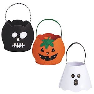 Mud Pie Skeleton LED Halloween Treat Bucket - Simply Blessed Children's Boutique