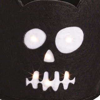 Mud Pie Skeleton LED Halloween Treat Bucket - Simply Blessed Children's Boutique