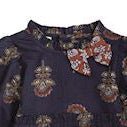 Mud Pie Navy Floral Dress-Girls Dresses-Simply Blessed Children's Boutique
