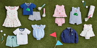 Girls Smocked Golf Bubble - Mud Pie-Infants-Simply Blessed Children's Boutique