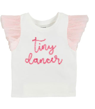 Glitter Flutter Sleeve Tees - Mud Pie