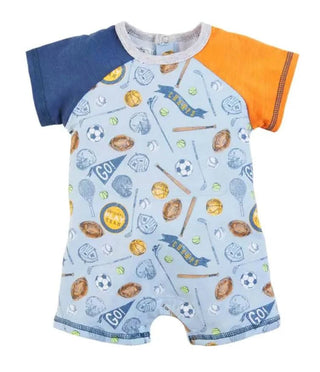 Mud Pie Baby Boys Sports Shortall-Infants-Simply Blessed Children's Boutique