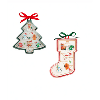 Christmas Stocking RIng Set - Mud Pie-girls ring-Simply Blessed Children's Boutique