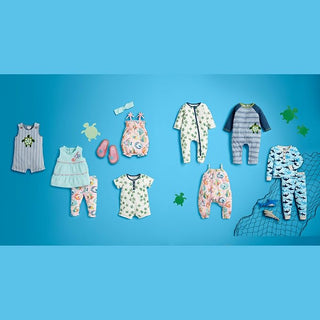 Mud Pie Striped Turtle Bodysuit-Infants-Simply Blessed Children's Boutique