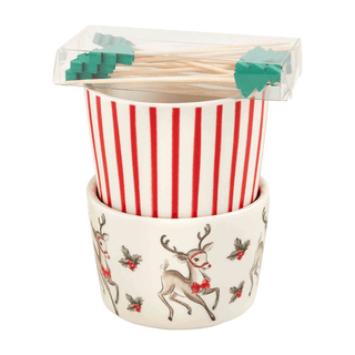 Mud Pie Vintage Christmas Tidbit Set-Home/GIft-Simply Blessed Children's Boutique