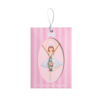 Mud Pie Girls Holiday Nutcracker Necklace-Girls Necklace-Simply Blessed Children's Boutique