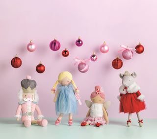 Mud Pie Nutcracker Ballet Plush Bestie Dolls-Toys-Simply Blessed Children's Boutique